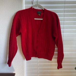 100% Wool Cardigan CHARTER CLUB PETITES